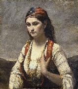 Jean-Baptiste Camille Corot The Young Woman of Albano (L'Albanaise) china oil painting artist